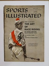 Sports Illustrated June 17 1957 Eddie Arcaro Horse Racing Newsstand No Label
