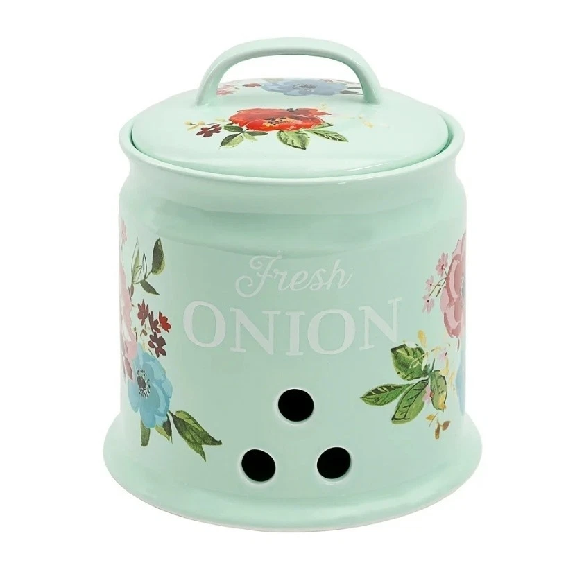 The Pioneer Woman Melody 7.8 inch Onion Keeper