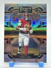 Andre Jones 2023 Panini Select Concourse Silver Prizm #98 (RC) Commanders