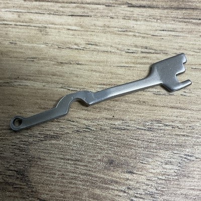 Bauer Automatic 25 Cal  Nickel Auto Safety Excellent Condition