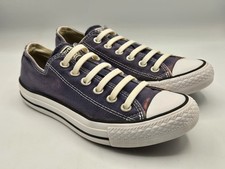 As Is - Converse All Star Low Top Sneakers Shoes Blue Womens Size 7 Mens Size 5