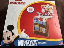 Mickey Mouse Tool Bench Set Role Play Minnie Fold Up Playset Complete