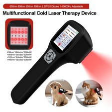 2500mW LLLT Cold Laser Therapy Device for Humans Pets Arthritis Pain Touchscreen