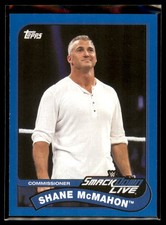 2018 Topps WWE Heritage BLUE Parallel #71 Shane McMahon - SmackDown LIVE #19/99