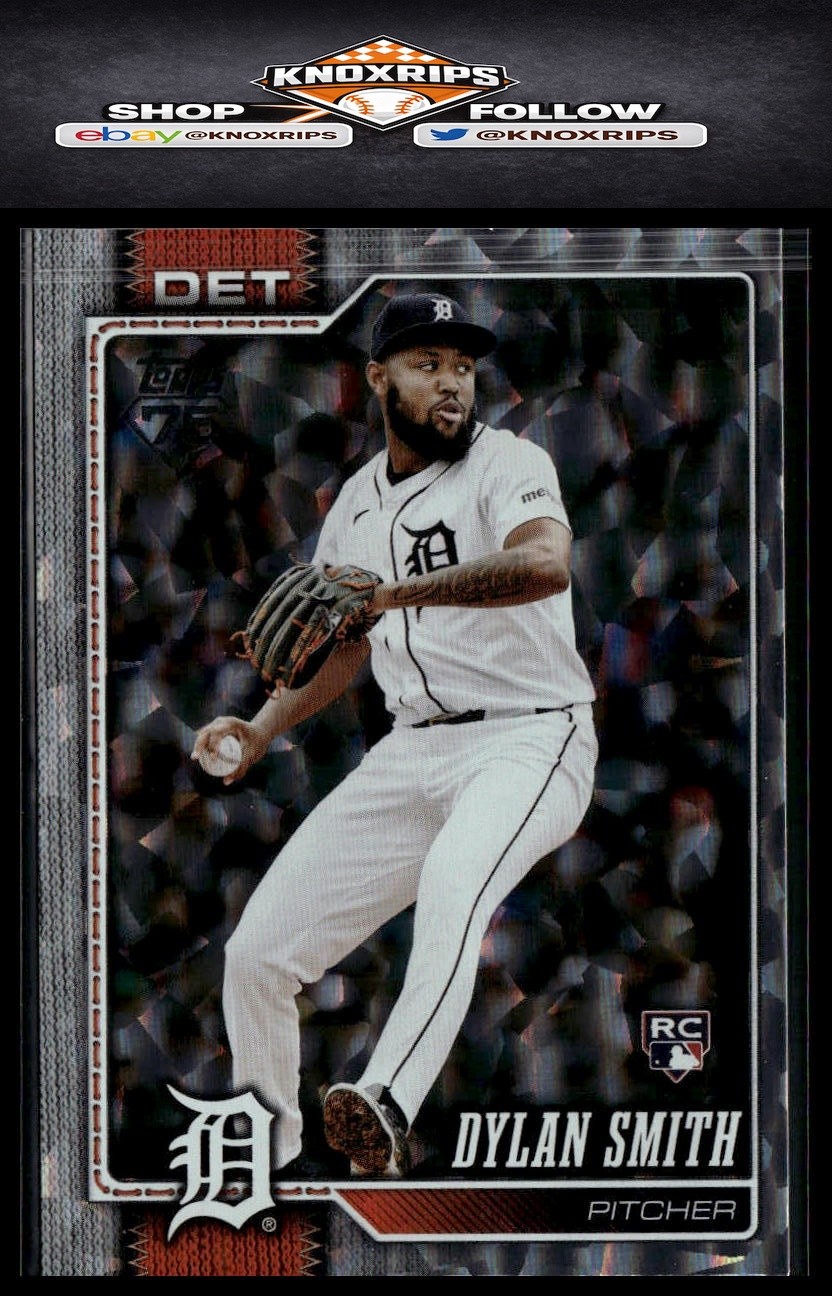 2026 Topps #13 Dylan Smith Silver Crackle Foil