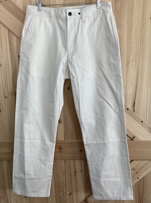 Rag & Bone NWT Haydon Chino Off White Lightweight Cotton Summer Preppy Sz 32