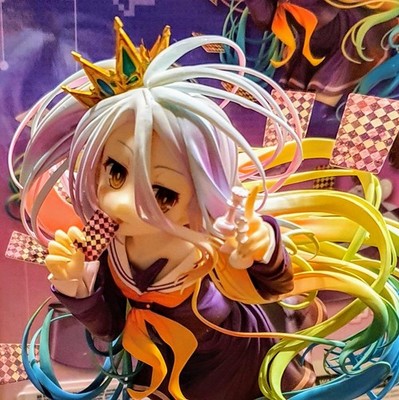 No Game No Life: Shiro 1/8 Scale Anime, Manga Figur