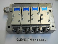FESTO  MP4 PNEUMATIC SOLENOID VALVE MANIFOLD ASSEMBLY NEW CONDITION / NO BOX