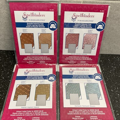 4 Spellbinders M-BOSSABILITIES Wendeprägefolder
