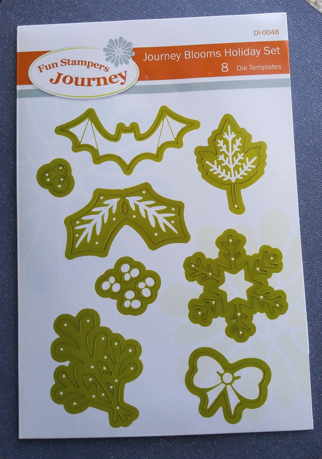 Spellbinders Fun Stampers Journey, Journey Blooms Holiday Set (DI