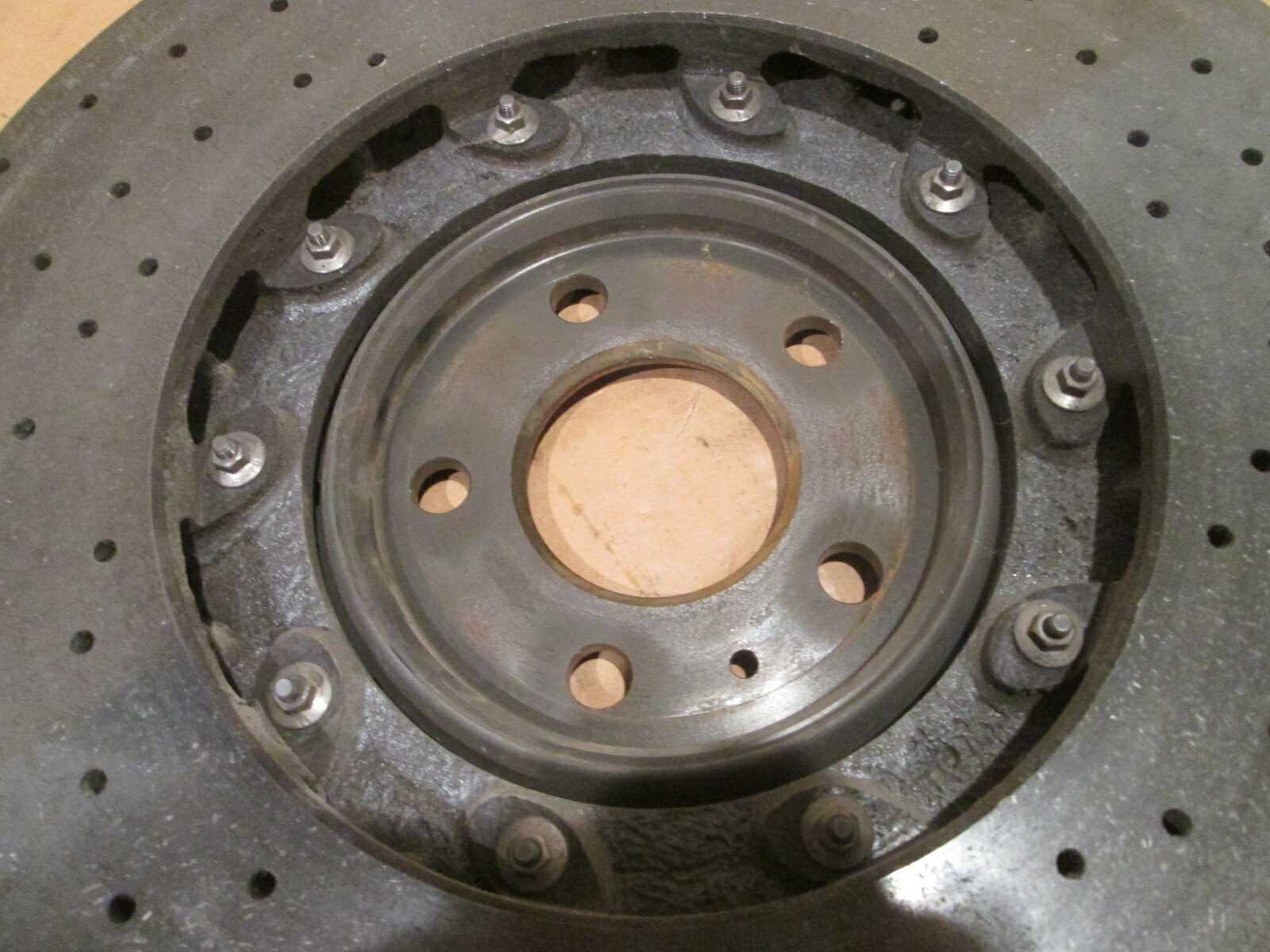 Lamborghini Huracan LP600-LP610 LH Front Brake Disc CCM P/N 420615301K
