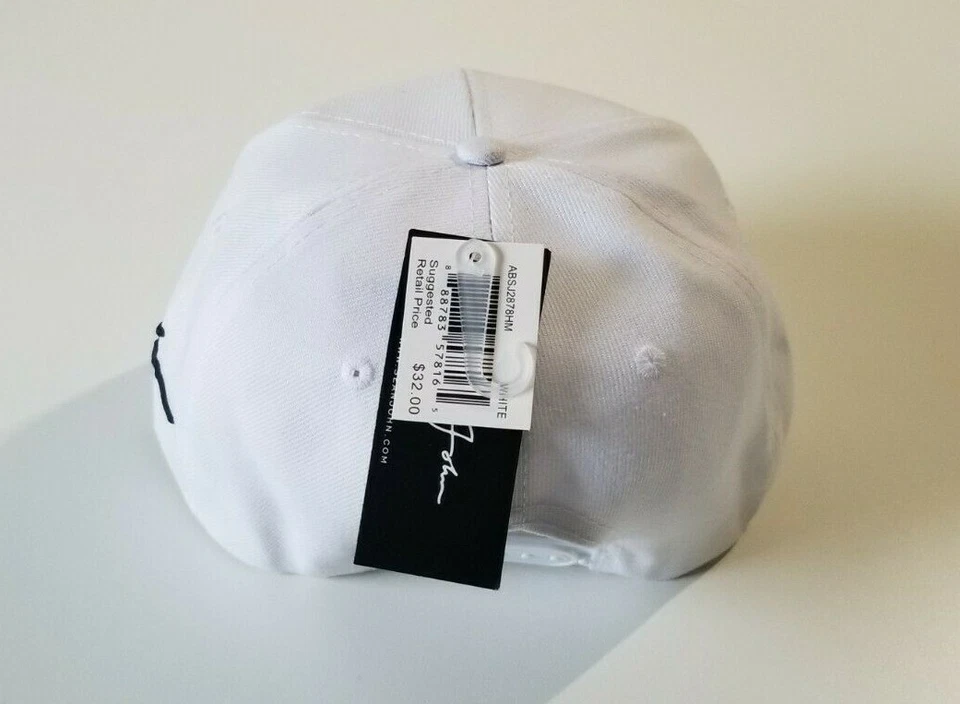 Gorra trasera a presión blanca Sean John (Diddy Puff Daddy) OS NUEVA CON ETIQUETAS $32.00 Foto 4 de 4