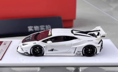 1:64 Flame White Huracan GT LP610 LBWK Racing Sport Model