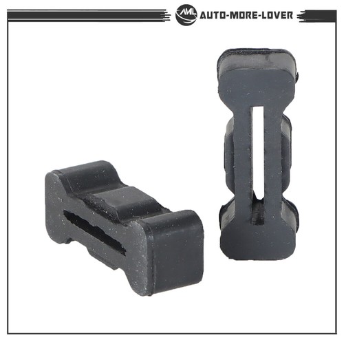 2PCS Tailgate Rubber Latch Bumper For 1994-2004 Chevrolet S10 GMC Sonoma Black - Picture 22 of 24