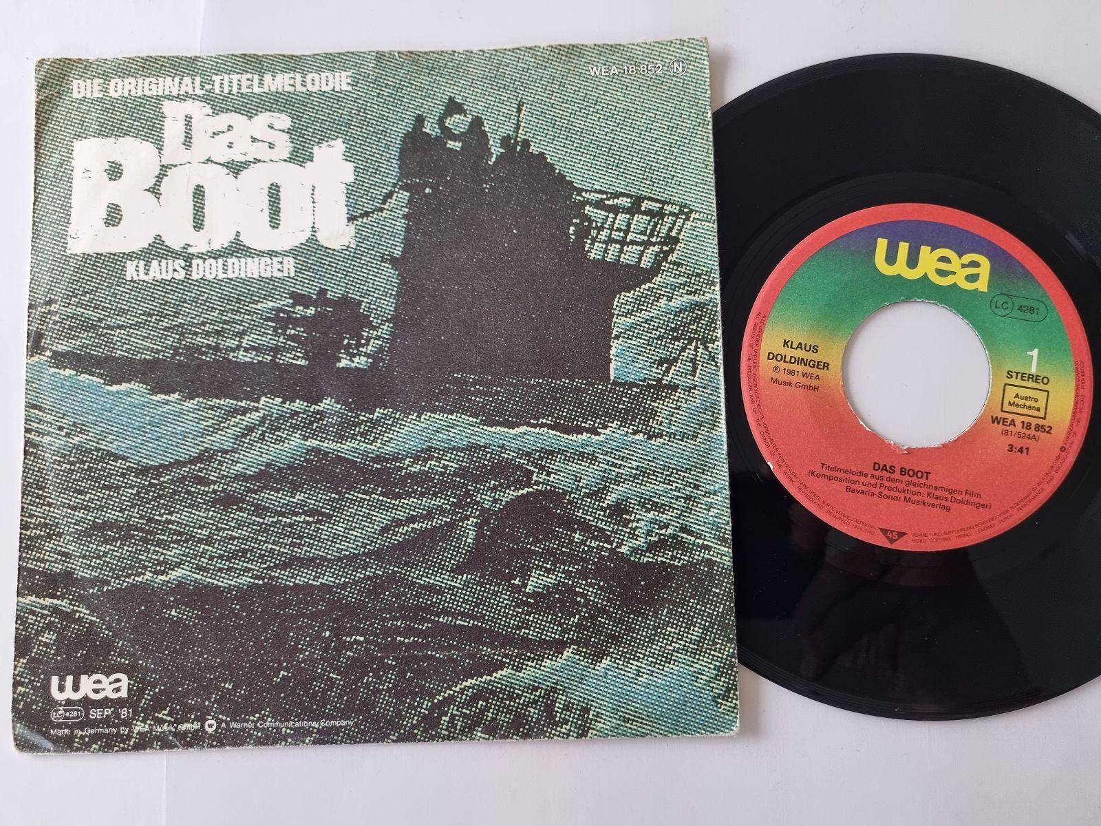 7"" Single Klaus Doldinger - Das Boot Vinyl Germany
