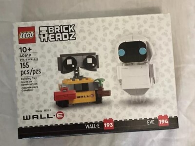 LEGO BRICKHEADZ: Eve & Wall-E (40619)