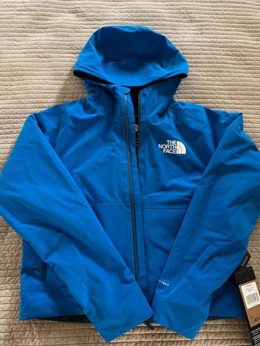 north face blue bomber jacket
