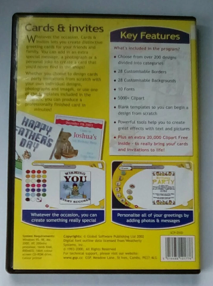 Cards & Invites PC Art & Crafts - Image 2 of 2