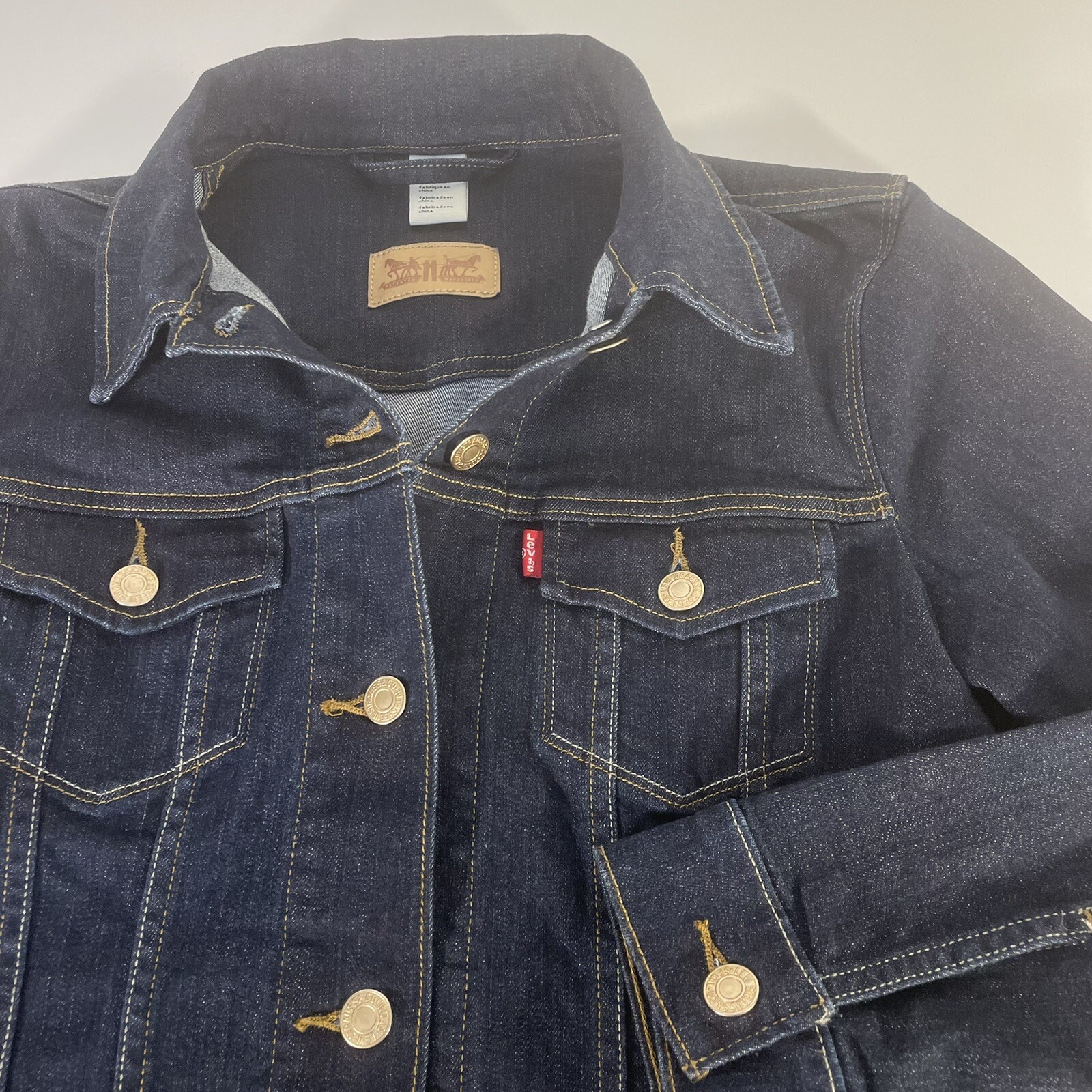 Levi's Classic Trucker Jean Denim Jacket Women Medium… Gem