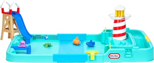 Little Tikes Splash Beach Water Table Splash Pad for Kids, Boys, Girls