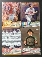 2020 Topps Series 1  and Series 2 DECADES BEST CHROME You Pick - 2 Card Minimum