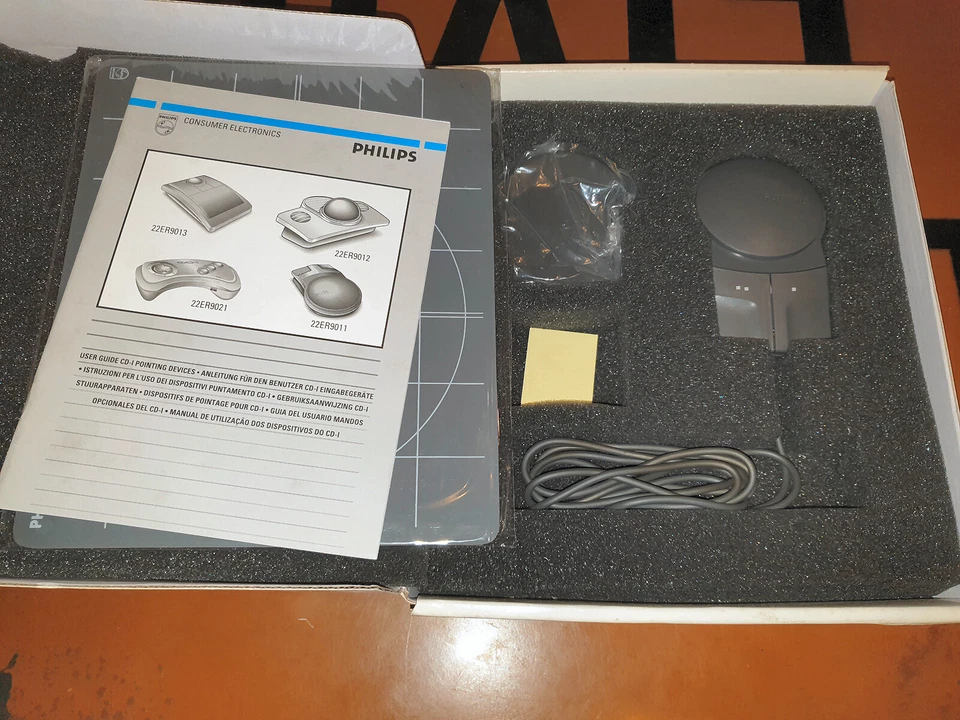 ## Philips CD-i 450 - Maus / Mouse Controller in OVP - TOP ## - Image 2 of 2