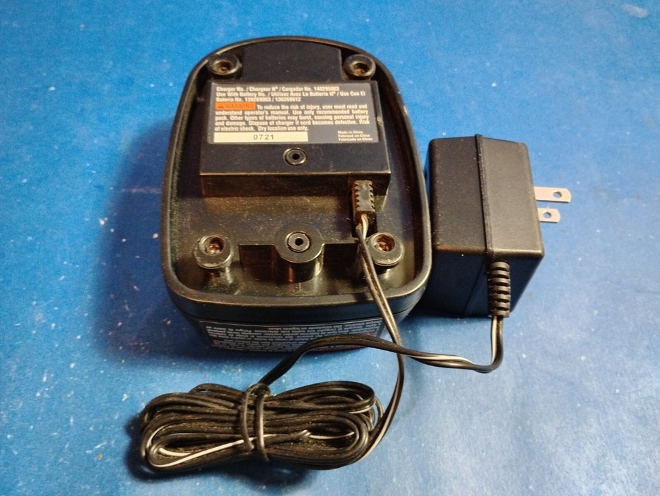 Genuine Ryobi 12V Battery Charger 140295003 Only For 130269003