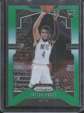 Jaylen Hands #293 [Green Prizm Rookie] 2019-20 Panini Prizm Basketball