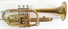 Bundy Selmer Vintage Cornet- Missing Second Valve Slide -