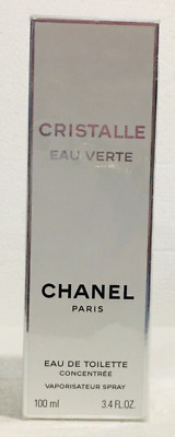 Cristalle Eau Verte Chanel Women Eau de Toilette Concentree 100ml New Sealed Box