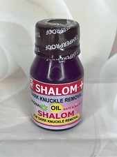 2x Shalom  Dark Knuckle Removal Oil Original 40ml 1x