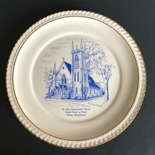 MELROSE FIRST CONGREGATIONAL CHURCH Plate United Church Christ Massachusetts MA