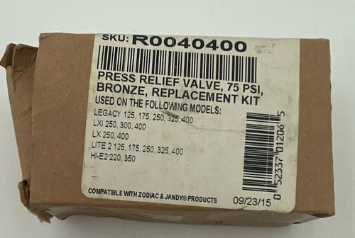 Apollo RVW40-75 Bronze Sicherheitsentlastungsventil 3/4 Zoll 75 PSI - Bild 5 von 8