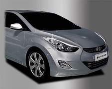Head Lamp Molding Garnish Chrome Silver B699 2pcs For Hyundai Elantra 20112016
