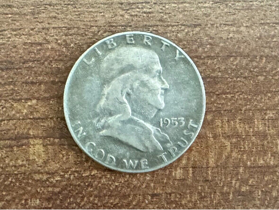 1953 P Franklin half dollar, low mintage better date
