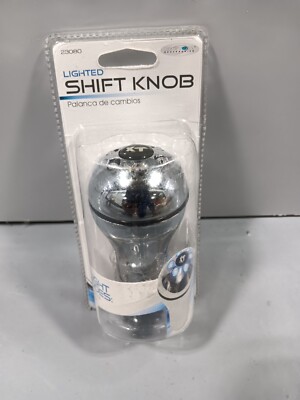CUSTOM ACCESSORIES LIGHTED SHIFT KNOB with 6 blue LED