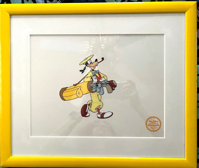グーフィー How To Play Golf セル画 Goofy limited edition serigraph cel from How to Play Golf