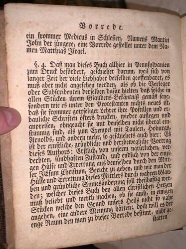1791, 1st US Ed, GERMANTOWN PA, MICHAEL BILLMEYER, CHRISTLICHE BETRACHTUNGEN - Picture 9 of 14
