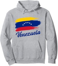 Venezuela Flag Proud Latin American Roots Patriotic Unisex Hooded Sweatshirt