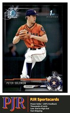 2017 Bowman Draft #BDC-148 Peter Solomon Houston Astros  Chrome