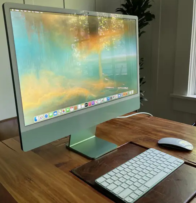 NEW Genuine Apple magic keyboard with touch id for m1 Macs A2449 GREEN