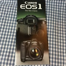 Vintage 1989 Canon EOS1 The New Classic Booklet