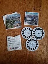 gaf View-Master Washington D.C. 3 reels Packet No. A790  booklet, Vintage