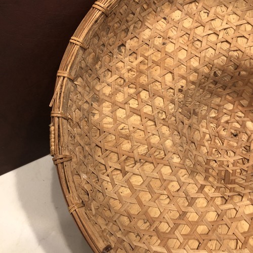 Chapeau conique chapeau de campagne en rotin vintage - Photo 11/19