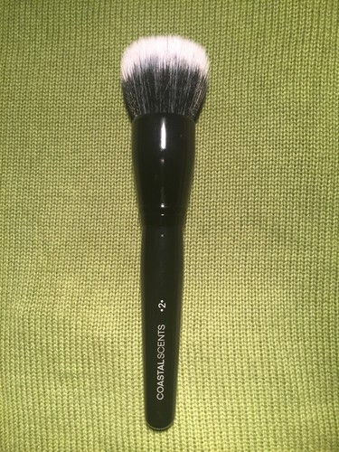 brocha costera aromas número 2 para aplicar polvo o base   - Imagen 1 de 4