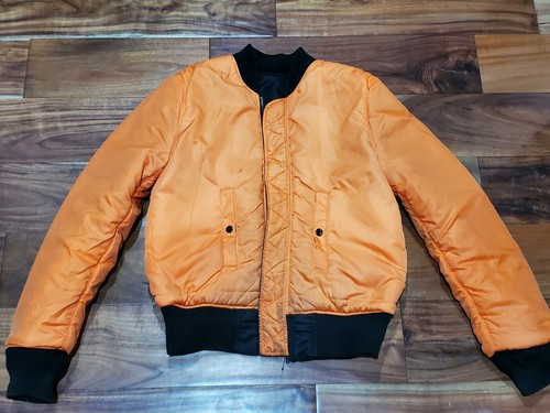 Alpha Inspected Flyers Bomber Jacket Size Medium - Picture 11 of 12