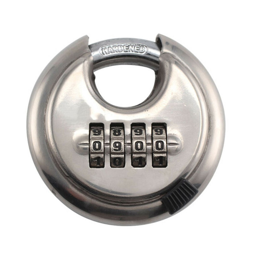 Convenient Password Lock Resettable Round Combination Waterproof Rust ...