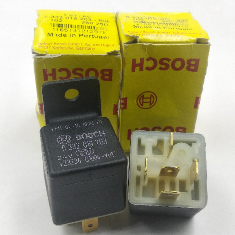 1pc BOSCH 0332019203 V23234-C1004-Y017 Power Relay 24VDC 5Pin NEW | eBay