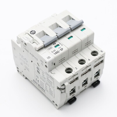 Allen Bradley 1492-SP3D400 Leistungsschutzschalter 40A + 1492-ASPH3