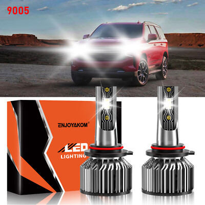For Chevrolet Tahoe 1995-2021 LED Headlight Kit High Beam Bulb Combo 26000LM
